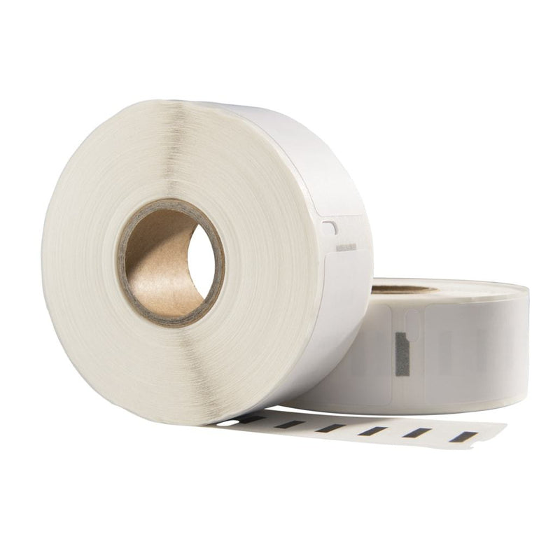 Dymo 11352 ablösbare / S0722520 kompatible Etiketten, 54 mm x 25 mm, 500 Etiketten pro Rolle, weiß