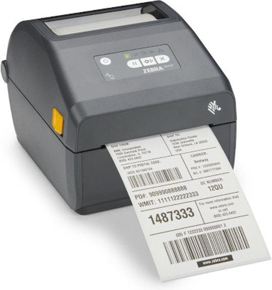 DHL Starterpaket: Zebra ZD421D Drucker, inkl. 10 Rollen Zebra 102x210mm